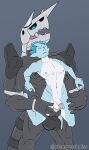  abs absurd_res aggron alolan_sandslash anal anal_penetration anthro balls big_dom_small_sub big_penis black_body black_skin blue_body blue_skin dominant dominant_male duo erection eyes_closed flaccid genitals gradient_background hi_res holding_partner humanoid ice ice_hair knot male male/male metal muscular nintendo pecs penetration penis plumpeachplus pok&eacute;mon pok&eacute;mon_(species) regional_form_(pok&eacute;mon) sandslash sex simple_background size_difference smaller_penetrated steel video_games white_body white_skin 