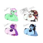  2018 anthro armello big_breasts bracelet breasts canid canine canis clothed clothing drxii equid equine eyewear female fur glasses griotte_(armello) hair hi_res horn horse huge_breasts jessymint jewelry koopa mammal mario_bros murid murine nintendo nipple_piercing nipples non-mammal_breasts piercing pony rat raven_hunt rodent scalie shandra_koopa simple_background video_games wolf 