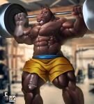  2021 abs animal_genitalia animal_penis anthro barazoku barbell biceps big_muscles big_penis blurred_background bottomwear bulge clenched_teeth clothed clothing clubbon equid equine equine_penis erection exercise genitals gym hi_res horse huge_muscles inside male mammal muscular muscular_anthro muscular_male navel nexus nipples obliques pecs penis poking_out quads shorts solo standing teeth topless topless_anthro topless_male vein veiny_muscles veiny_penis weightlifting workout 