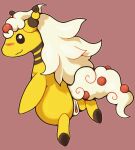  animal_genitalia animal_pussy blush equine_pussy female feral feralsoren fur genitals hooves mega_ampharos mega_evolution nintendo pok&eacute;mon pok&eacute;mon_(species) pussy solo video_games white_body white_fur yellow_body yellow_skin 