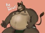  2021 anthro asinus belly clothing dippubear donkey english_text equid equine hi_res humanoid_hands jockstrap male mammal moobs navel nipples obese obese_male overweight overweight_male simple_background solo text underwear 