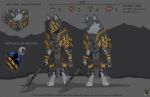  anthro armello armor biped canid canine canis clothed clothing for_honor fully_clothed furgonomics halberd headgear helmet male mammal melee_weapon montana_(wolfdawg) plate_armor polearm scar solo standing video_games weapon wolf wolfdawg 