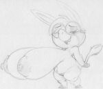  2021 anthro asinus baba_looey big_nipples donkey equid equine eyewear female glasses half-closed_eyes hanna-barbera jellystone_(hbo_max) long_ears mammal monochrome narrowed_eyes nipples nude open_mouth open_smile sbshouseofpancakes short_stack smile teeth the_quick_draw_mcgraw_show tongue traditional_media_(artwork) 