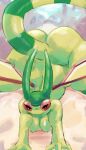  big_butt butt female flygon green_body hi_res kiseff looking_at_viewer nintendo pok&eacute;mon pok&eacute;mon_(species) solo spread_legs spreading thick_thighs video_games wide_hips 