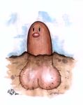  blue_sky border day diglett fading_border full_body gen_1_pokemon male_pubic_hair no_humans non-web_source outdoors penis pokemon pokemon_(creature) pubic_hair signature sky solid_oval_eyes testicles underground what x-ray 