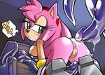  aku_tojyo amy_rose anus ass blush breasts cheating furry green_eyes nude pussy sonic_the_hedgehog tentacle tentacles tojyo uncensored 