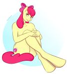  absurd_res anthro apple_bloom_(mlp) female friendship_is_magic hasbro hi_res my_little_pony nude solo squishheart 