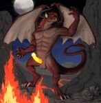  demon demonic dragon erection exposed genitals hi_res penis 