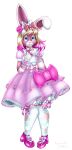  absurd_res anthro frilly furry furry_comission girly hi_res invalid_tag lolita_(fashion) lolita_fassion pink raelbny 