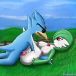  anthro blubluumon breasts butt butt_grab duo eyewear female feral gardevoir genitals golduck hand_on_butt hi_res leg_grab male male/female nintendo nipples penetration penile penile_penetration penis penis_in_pussy pok&eacute;mon pok&eacute;mon_(species) pussy sunglasses vaginal vaginal_penetration video_games 