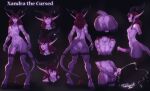  1girl animal_feet anus armband artist_name ass ass_visible_through_thighs avatar_(wow) back breasts character_name claws commentary cum cum_on_hands cum_on_penis draenei ejaculation english_commentary fangs full_body fur futanari futanari_masturbation highres hooves horn_ornament horns horse_penis large_penis long_eyebrows long_tongue looking_at_viewer masturbation mole mole_on_breast multiple_views navel nipple_piercing nipples open_mouth penis personal_ami piercing pointy_ears small_breasts standing tail teeth testicles thigh_strap tongue tongue_out underboob warcraft watermark world_of_warcraft 