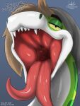  anthro bust_portrait hi_res male open_mouth portrait reptile scalie seekgr snake solo teeth thick_tongue throat tongue vore 