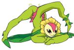  anonymous_artist anthro bandai_namco big_breasts breasts curvy_figure digimon digimon_(species) digital_drawing_(artwork) digital_media_(artwork) elemental_creature elemental_humanoid female flora_fauna flower humanoid jack-o&#039;_pose meme not_furry nude plant plant_humanoid pose simple_background smile solo sunflower sunflowmon tagme thick_thighs voluptuous 