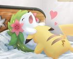  bestiality heart no_humans oral pikachu pokemon sex shaymin 