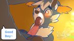  animated animated_png anthro antlers bodily_fluids cervid cervine doeboi drooling duo fellatio freckles good_boy hentufappu horn lucky_the_deer_(doeboi) male male/male mammal oral penile pet_praise saliva sex 