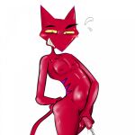  anthro blush bodily_fluids butt butt_grab cartoon_network courage_the_cowardly_dog domestic_cat felid feline felis foreskin genitals hand_on_butt hi_res holding_penis illegaleel katz_(courage_the_cowardly_dog) male mammal nipples nude peeing penis simple_background solo sweat sweatdrop 