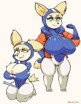  &lt;3 anthro apex_legends bangle_golem big_breasts bite biting_lip blue_eyes bodysuit breasts canid canine cleavage clothed clothing coat electricity electrostimulation female fennec fox fur gesture gloves hair hand_on_cheek handwear hi_res huge_breasts jacket looking_pleasured mammal masturbation navel short_stack simple_background skinsuit solo tail_boner tail_gesture thick_thighs tight_clothing topwear wardrobe_malfunction wattson_(apex_legends) 