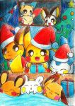  absurd_res ambiguous_gender bed candy candy_cane christmas christmas_clothing christmas_headwear christmas_tree clothing dedenne dessert emolga feral food fur furniture gift group happy hat headgear headwear hi_res holidays minun nintendo on_bed open_mouth open_smile pachirisu party pichu pichu_no_hito pikachu pink_cheeks plant plusle pok&eacute;mon pok&eacute;mon_(species) raichu red_cheeks santa_hat sleeping smile star togedemaru tree under_covers video_games white_body yellow_body yellow_cheeks yellow_fur 