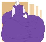  animal_humanoid big_breasts big_butt breasts bubble_butt butt clothing deltarune female female/female fur hair huge_butt humanoid looking_at_viewer mammal mammal_humanoid massive_thighs simple_background solo toriel undertale_(series) unknown_artist video_games 