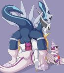  absurd_res arceus balls dialga dragon female feral genitals group hi_res legendary_pok&eacute;mon male male/female male_penetrating nintendo nude palkia penetration penis pok&eacute;mon pok&eacute;mon_(species) red_eyes sex video_games zeamaeri 