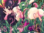  animal_ears ass breasts censored lick licking plant plants pussy rape tears tentacle vines 