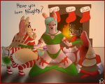  anthro anus balls bedroom_eyes bell big_butt blue_hair breasts brown_body brown_fur bulge butt candy candy_cane capri(tootlunch) cervid choice christmas clothing crouching dessert dialogue evelyn_(tootlunch) fart female fireplace first_person_view food fur genitals green_eyes group hair herm hi_res holidays huge_butt intersex intersex/female jewel(tootlunch) jingle_bell lagomorph lavender_body leporid looking_at_viewer lying mammal narrowed_eyes on_front oral_vore piercing pink_body pink_fur purple_eyes rabbit red_hair reptile scales scalie seductive snake talking_to_viewer tootlunch vore white_body white_fur 