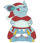  alpha_channel blush christmas clothing dominant dominant_female female female_on_top feral holidays larger_female lingerie male nidorina nintendo on_top perinia pok&eacute;mon pok&eacute;mon_(species) shinx size_difference smaller_male submissive submissive_male video_games 