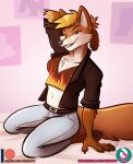  alexa_bloom anthro canid canine canis clothed clothing feet female fox mammal nicnak044 pawpads paws pinup pose red_fox solo team_penny 