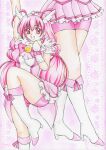  bike_shorts cure_happy highres inunekochan precure smile_precure! thighs traditional_media watercolor_pencil_(medium) 