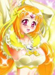  breasts cure_muse_(yellow) highres large_breasts older oppai_loli precure suite_precure 
