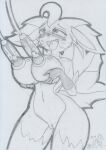  2021 anthro anthrofied big_breasts blush bodily_fluids breast_milking breasts eeveelution female genital_fluids genitals graphite_(artwork) holding_breast lactating leafeon looking_pleasured lunaris_parukia machine milking_machine navel nintendo nipples nude open_mouth pok&eacute;mon pok&eacute;mon_(species) pok&eacute;morph pussy pussy_juice solo tongue tongue_out traditional_media_(artwork) video_games 