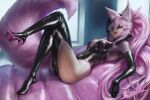  accessory animal_humanoid armwear bed bedroom_eyes big_breasts big_butt big_tail biped black_armwear black_clothing black_gloves black_handwear black_legwear bodysuit boots bow bow_ribbon breasts butt canid canid_humanoid canine canine_humanoid clothed clothing crossed_legs curvy_figure day detailed_background digital_media_(artwork) elbow_gloves eyelashes fangs fate_(series) female fluffy fluffy_ears fluffy_tail footwear fox_humanoid full-length_portrait fully_clothed fur furniture glistening glistening_armwear glistening_clothing glistening_legwear gloves hair hair_accessory hair_bow hair_ribbon hand_behind_head handwear hi_res high_heeled_boots high_heels humanoid inner_ear_fluff inside koyanskaya legwear light_body light_skin lips long_hair looking_at_viewer lying mammal mammal_humanoid monotone_body monotone_ears monotone_fur monotone_hair monotone_tail narrowed_eyes on_back on_bed open_mouth open_smile pink_body pink_bow pink_ears pink_fur pink_hair pink_ribbon pink_tail ponytail portrait raised_arm red_lips ribbons rubber rubber_clothing rubber_suit seductive side_view skinsuit smile solo teeth thick_thighs tight_clothing tuft unzipped voluptuous white_inner_ear_fluff wide_hips window yellow_eyes yonpii zipper 