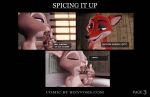  2021 animated anthro anus bizyvore comic disney female genitals group hi_res judy_hopps licking loop male male/female mammal mouse murid murine nick_wilde oral penis rodent tongue tongue_out vore zootopia 