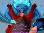  ailaiweiyala animated auroth_the_winter_wyvern dota dragon female feral male video_games 
