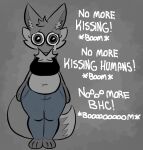  anthro belly bodily_fluids bottomwear breasts canid canine chubby_female clothing denim denim_clothing female fox humor jeans mammal pants sad slightly_chubby solo tears trisha_fox_(zzx) wide_eyed zzx 