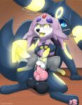  2021 3_toes abdominal_bulge absurd_res allandi anal anal_penetration animal_genitalia animal_penis balls canine_penis clothing digital_media_(artwork) duo eeveelution erection fan_character feet fennekin feral genitals hi_res knot male male/male male_penetrated male_penetrating male_penetrating_male nintendo open_mouth pawpads paws penetration penis pok&eacute;mon pok&eacute;mon_(species) sallandril sex simple_background size_difference smile toes tongue umbreon video_games 