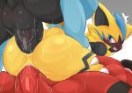  anal anal_penetration anthro anus balls double_penetration female female_penetrated genitals group group_sex hi_res incineroar legendary_pok&eacute;mon luxray male male/female male_penetrating male_penetrating_female nintendo penetration penile penile_penetration penis penis_in_ass penis_in_pussy pok&eacute;mon pok&eacute;mon_(species) pussy sex threesome trio type vaginal vaginal_penetration video_games zeraora 