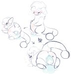  egg female feral flaaffy flipside genitals lying messy nintendo nude oviposition pok&eacute;mon pok&eacute;mon_(species) pregnant presenting pussy valeri_the_flaaffy_(flipside) video_games 