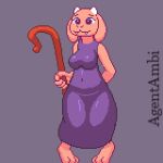 agentambi alternate_color animated anthro bella_(agentambi) belly big_belly bovid bovine breast_growth breasts caprine chubby_female clothed clothed_female clothing digestion female floppy_ears fur game_(disambiguation) goat growth hi_res mammal open_mouth oral_vore slightly_chubby soft_vore solo thick_thighs toriel undertale undertale_(series) vore weight_gain