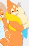 anthro blush bodily_fluids breasts butt cum duo female floatzel generation_4_pokemon genital_fluids hi_res male male/female male_penetrating mammal nintendo nude penetration pokemon pokemon_(species) sex smile umisag85rabb99