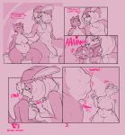 &lt;3 abs anthro anthro_pred athletic athletic_male balls belly belly_focus bloated blu_(bludoe) bulge chest_tuft comic digestion digital_media_(artwork) face_lick female female_prey flaccid funkspunky genitals girly hand_on_shoulder head_first head_in_mouth hi_res imminent_digestion kobold lagomorph larger_male leporid licking male male_pred mammal monochrome mouth_shot narrowed_eyes open_mouth oral_vore overweight overweight_female pear-shaped_figure pecs penis rabbit rumbling_stomach same_size_vore size_difference slightly_chubby struggling struggling_prey tongue tongue_out tuft vore wide_hips