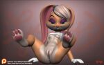 anthro female gibly lagomorph leporid lola_bunny looney_tunes mammal rabbit warner_brothers