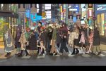  6+boys 6+girls bag bald black_bag black_coat black_footwear blei_(sousou_no_frieren) blue_coat boots brown_footwear city_lights cityscape coat commentary_request contemporary crosswalk denken_(sousou_no_frieren) dunste_(sousou_no_frieren) edel_(sousou_no_frieren) ehre_(sousou_no_frieren) everyone facial_hair fern_(sousou_no_frieren) floating frieren from_side full_body green_coat grey_coat handbag highres kanne_(sousou_no_frieren) lamppost land_(sousou_no_frieren) lange_(sousou_no_frieren) laufen_(sousou_no_frieren) lawine_(sousou_no_frieren) letterboxed levitation long_hair looking_at_another methode_(sousou_no_frieren) multiple_boys multiple_girls mustache night outdoors profile richter_(sousou_no_frieren) road scharf_(sousou_no_frieren) sense_(sousou_no_frieren) shoulder_bag sousou_no_frieren street takeuchi_ryousuke ubel_(sousou_no_frieren) walking wirbel_(sousou_no_frieren) 