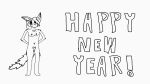  2022 anthro canid canine darkfox12 female fox hi_res holidays mammal new_year solo 