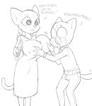 2024 age_difference anthro anthro_on_anthro asking asking_another asking_what bethesda_softworks big_breasts big_eyes big_iris biped black_and_white blush blush_lines bodily_fluids bottomwear braided_hair braided_pigtails breast_grab breasts cartoon_network cheek_tuft clothed clothed_anthro clothed_female clothed_male clothing crossover curved_eyebrows dbaru dialogue digital_drawing_(artwork) digital_media_(artwork) domestic_cat dress drooling duo english_text erection erection_under_clothing eyebrows eyelashes facial_tuft felid feline felis female fully_clothed fully_clothed_anthro fully_clothed_female fully_clothed_male fur fur_tuft gumball_watterson hair hand_on_another&#039;s_breast hand_on_breast hi_res humor intraspecies iris katia_managan khajiit long_eyelashes long_hair looking_at_another looking_at_another&#039;s_breasts looking_at_breasts looking_at_partner looking_down looking_down_at_breasts male male/female mammal markings monochrome motion_lines motion_outline older_female open_mouth pants pigtails prequel_adventure prick_ears question saliva standing sweat sweater tail talking_to_another talking_to_partner text the_amazing_world_of_gumball the_elder_scrolls thin_eyebrows tongue tongue_out topwear tuft turtleneck whisker_markings wide_eyed wide_hips younger_male
