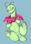  anthro anus big_butt butt captainmow elemental_creature female flora_fauna genitals green_body hi_res looking_at_viewer meganium nintendo open_mouth plant pok&eacute;mon pok&eacute;mon_(species) puffy_anus pussy simple_background sniffing solo video_games yellow_eyes 