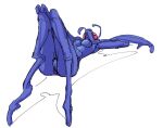2024 antennae_(anatomy) anthro anus arthropod bent_arm bent_legs big_breasts big_eyes big_nipples biped blue_body blue_breasts breasts colored_sketch compound_eyes digital_drawing_(artwork) digital_media_(artwork) female genitals image_comics innie_pussy insect invincible_(comics) invincible_(tv_series) lying monotone_body mouth_closed nipples no_irises nude nude_anthro nude_female on_back pinup pose pupils purple_nipples pussy red_eyes simple_background sketch solo thick_thighs thraxan unusual_pupils white_background yamabat