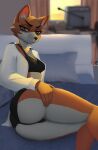  anthro canid canine female fox hi_res kilbaz mammal solo 