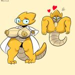  absurd_res after_sex alphys anthro anus beady_eyes bedroom_eyes big_breasts big_tail bodily_fluids bottomless breasts buckteeth butt claws clothed clothing coat coat_only cross_samax cum cum_from_ass cum_in_ass cum_inside curvaceous curvy_figure eyewear female front_view genital_fluids genitals glasses hi_res huge_breasts huge_hips huge_thighs lab_coat lizard lying mostly_nude multiple_images narrowed_eyes navel nipples non-mammal_breasts non-mammal_nipples nude on_back open_clothing open_coat open_topwear pale_scales pigeon_toed presenting presenting_breasts pussy reptile scales scalie seductive short_stack simple_background smile solo standing teeth thick_tail thick_thighs topwear topwear_only undertale undertale_(series) video_games voluptuous wide_hips yellow_body yellow_scales 