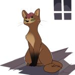  domestic_cat felid feline felis female feral hybrid mammal parody solo tama-tama window 